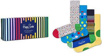 Happy Socks Colorful Classics Socks Gift Set 4-Pack