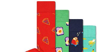 Happy Socks Food For Thought Socks Gift Set 4-Pack 7