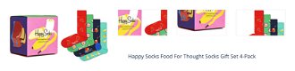 Happy Socks Food For Thought Socks Gift Set 4-Pack 1