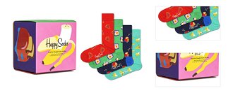 Happy Socks Food For Thought Socks Gift Set 4-Pack 3