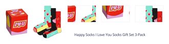 Happy Socks I Love You Socks Gift Set 3-Pack 1