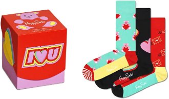 Happy Socks I Love You Socks Gift Set 3-Pack 2