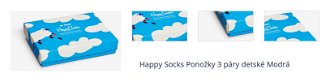 Happy Socks Ponožky 3 páry detské Modrá 1