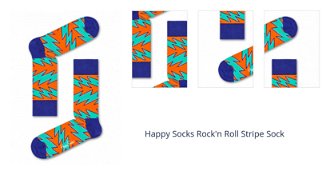 Happy Socks Rock'n Roll Stripe Sock 1