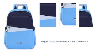 Hedgren Dámský batoh Cosmos HNOV06 - světle modrá 1