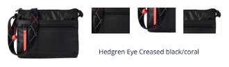 Hedgren Eye Creased black/coral 1