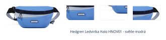 Hedgren Ledvinka Halo HNOV01 - světle modrá 1