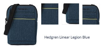 Hedgren Linear Legion Blue 1
