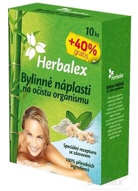 Herbalex Bylinné náplasti na očistu organizmu
