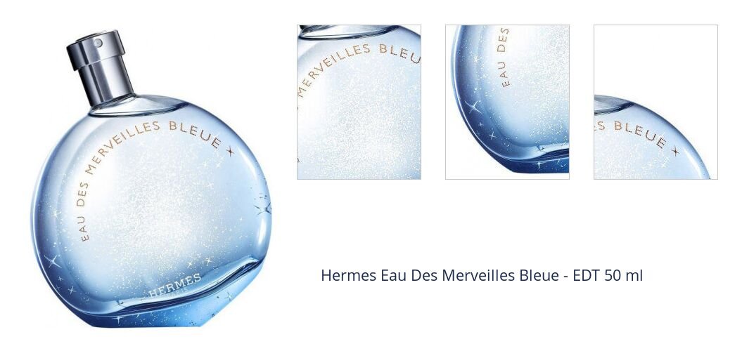 Hermes Eau Des Merveilles Bleue - EDT 50 ml 7