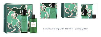 Hermes Eau D`Orange Verte - EDC 100 ml + sprchový gel 80 ml 1