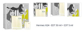 Hermes H24 - EDT 50 ml + EDT 5 ml 1