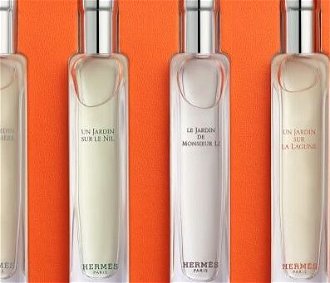 HERMÈS Parfums-Jardins Collection cestovná sada unisex 5