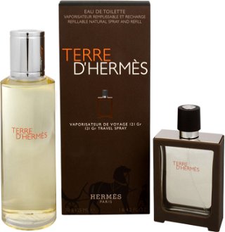 Hermes Terre D` Hermes - EDT 30 ml (plnitelná) + EDT 125 ml (náplň)