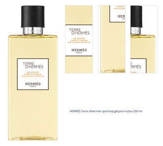 HERMÈS Terre d’Hermès sprchový gél pre mužov 200 ml 1