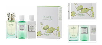 Hermes Un Jardin Sur Le Nil - EDT 50 ml + telové mlieko 40 ml + sprchový gél 40 ml 3