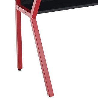 Herný stôl Taber - červená / čierna 8