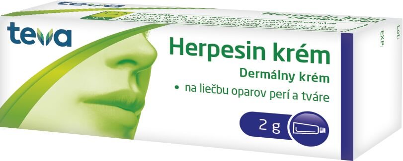 Herpesin krém 2 g