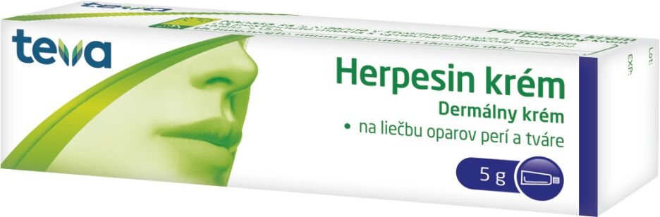 Herpesin krém 5 g