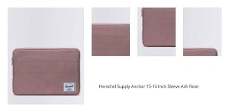 Herschel Supply Anchor 15-16 Inch Sleeve Ash Rose 1