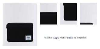 Herschel Supply Anchor Sleeve 13 Inch Black 1