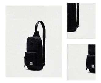 Herschel Supply Heritage Shoulder Bag Black 3