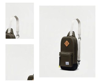 Herschel Supply Heritage Shoulder Bag Ivy Green/Light Pelican 4