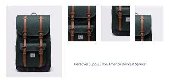 Herschel Supply Little America Darkest Spruce 1