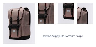 Herschel Supply Little America Taupe 1