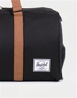 Herschel Supply Novel Black/Tan Synthetic Leather 9