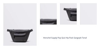 Herschel Supply Pop Quiz Hip Pack Gargoyle Tonal 1