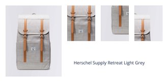 Herschel Supply Retreat Light Grey 1