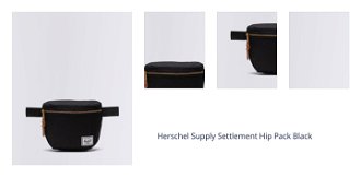 Herschel Supply Settlement Hip Pack Black 1