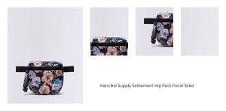 Herschel Supply Settlement Hip Pack Floral Skies 1