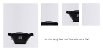 Herschel Supply Seventeen Weather Resistant Black 1