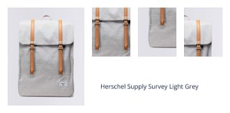 Herschel Supply Survey Light Grey 1