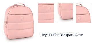 Heys Puffer Backpack Rose 1
