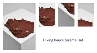 Hiking fleece caramel set 1