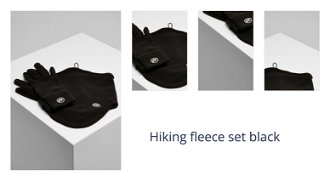 Hiking fleece set black 1