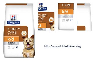Hills Canine k/d (dieta) - 4kg 1