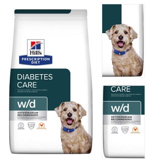 Hills Canine  w/d (dieta) - 10kg 3