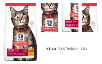 Hills cat  ADULT/chicken - 15kg 1