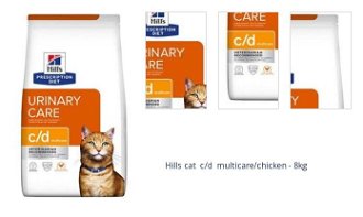 Hills cat  c/d  multicare/chicken - 8kg 1