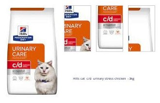 Hills cat  c/d  urinary stress chicken  - 3kg 1