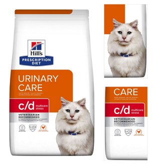 Hills cat  c/d  urinary stress chicken - 4kg 3