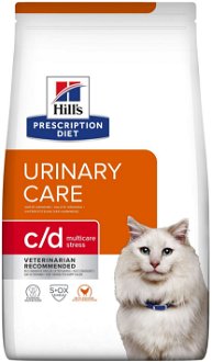 Hills cat  c/d  urinary stress chicken - 4kg 2
