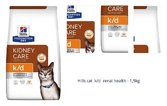 Hills cat  k/d  renal health - 1,5kg 1