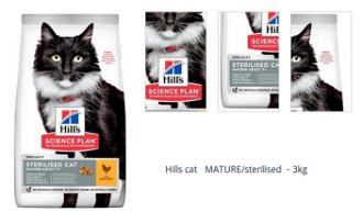 Hills cat   MATURE/sterilised  - 3kg 1