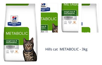 Hills cat  METABOLIC - 3kg 1