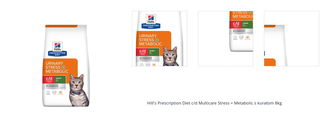 Hill's Prescription Diet c/d Multicare Stress + Metabolic s kuraťom 8kg 1